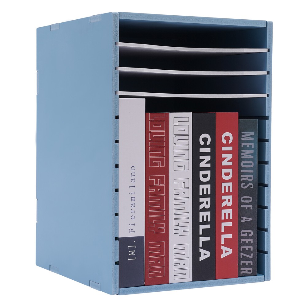 Vertical Desktop Sorter 11 Compartment Vertical Paper Sorter File Cabinet