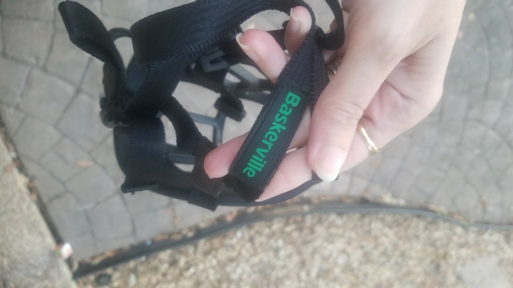 Baskerville Ultra Muzzle Size 6 Comfortable Hard Mesh Basket