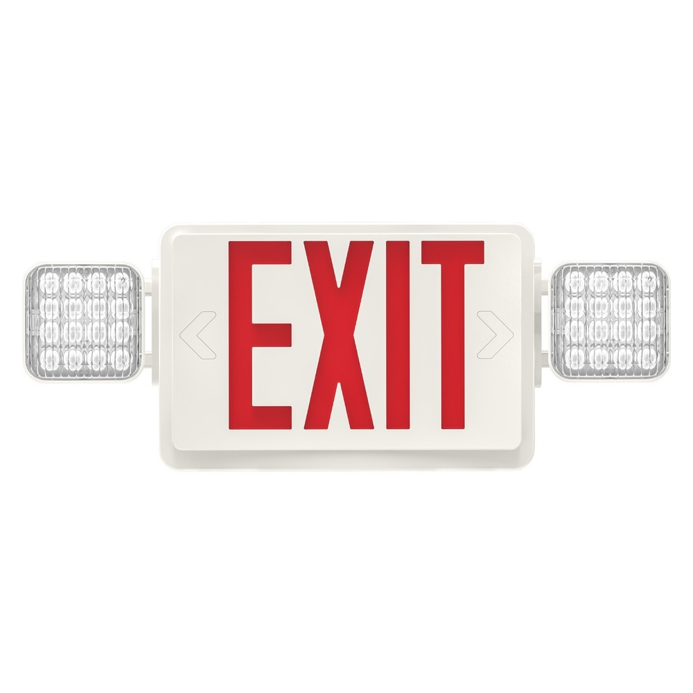 UL Listed-1 Pack Red Led Exit Signs with Battery For Led Emegency Exit Lights.