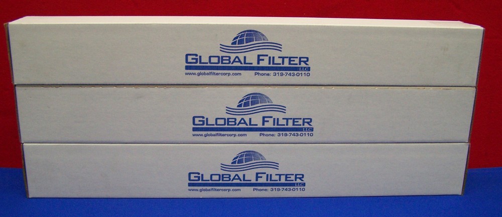 QTY 3 - GLOBAL FILTER PP1.0N20C4E FILTERS