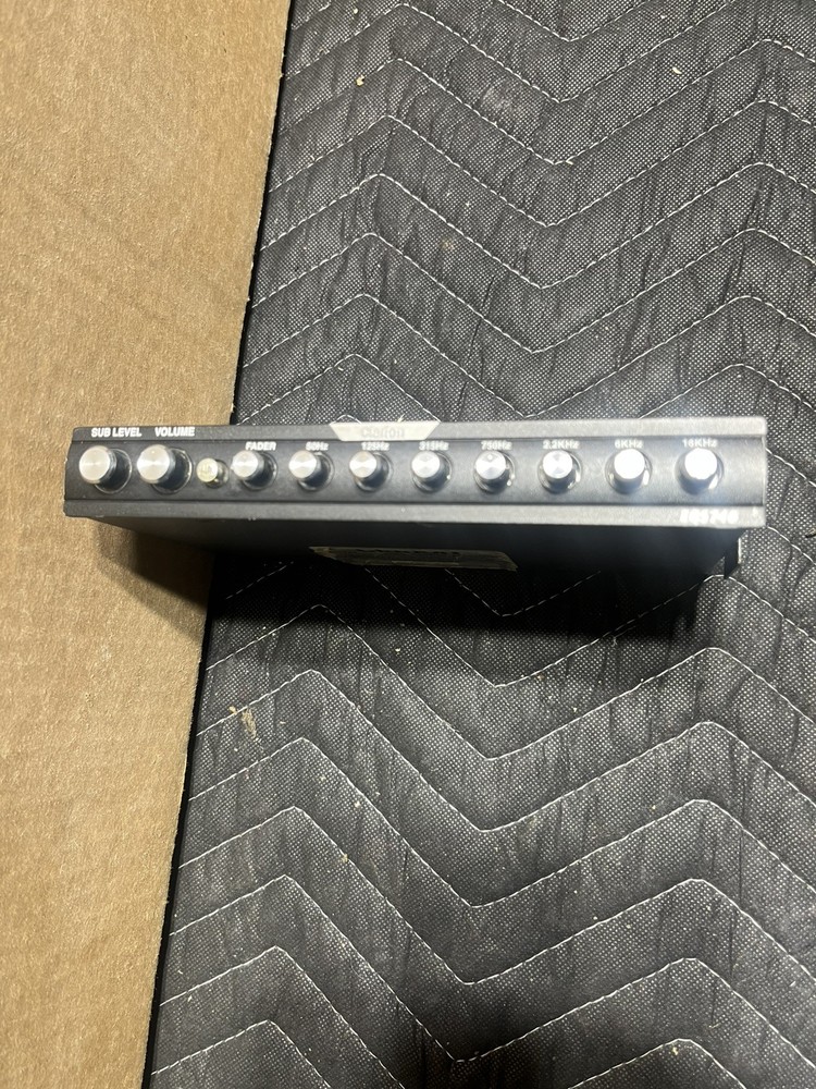 Clarion 7 Band Graphic Equalizer EQS746 tested