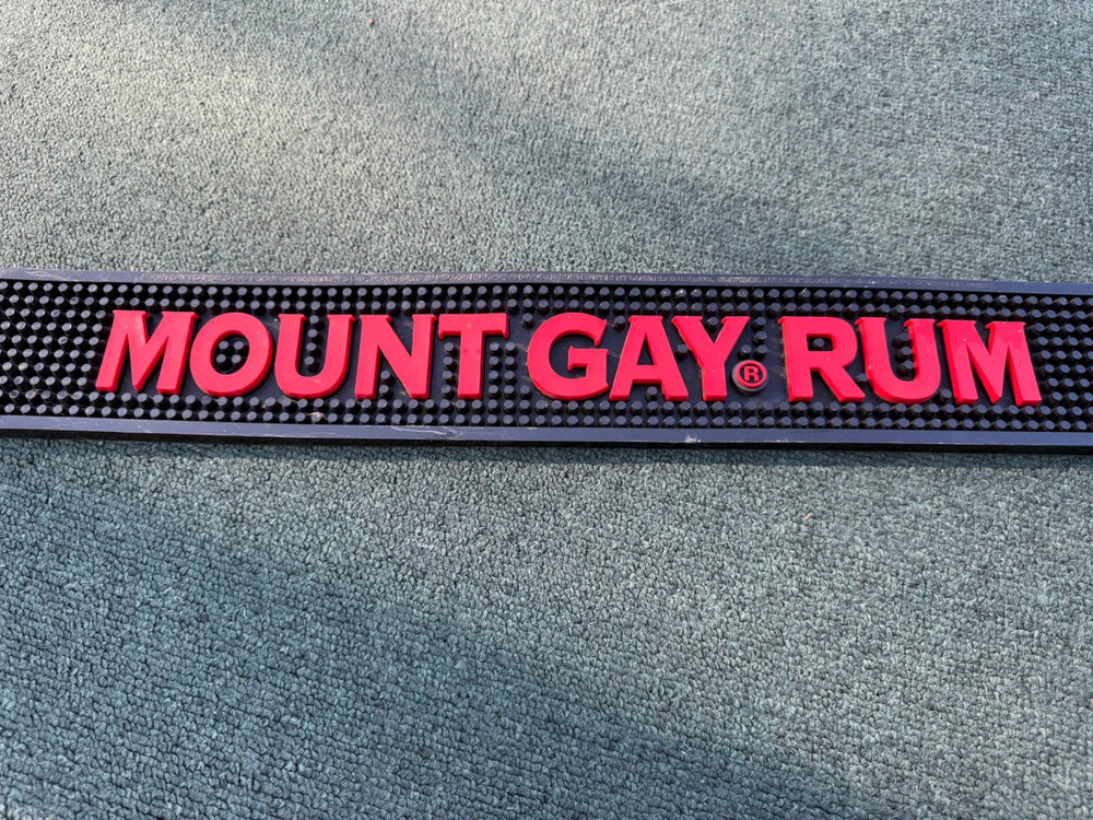 Mount Gay Rum Bar Rail Mat