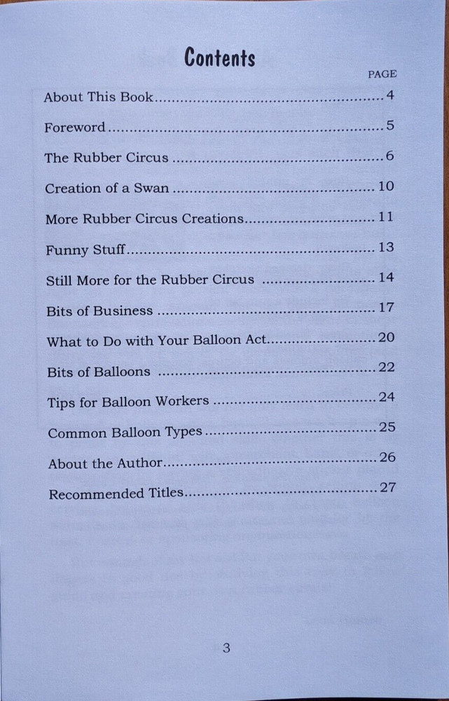 Don Alan's Rubber Circus