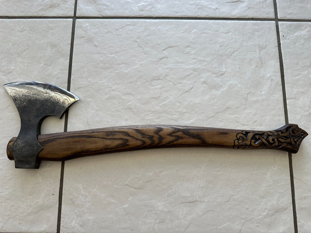 Scandinavian axe handmade Svarojich made axe