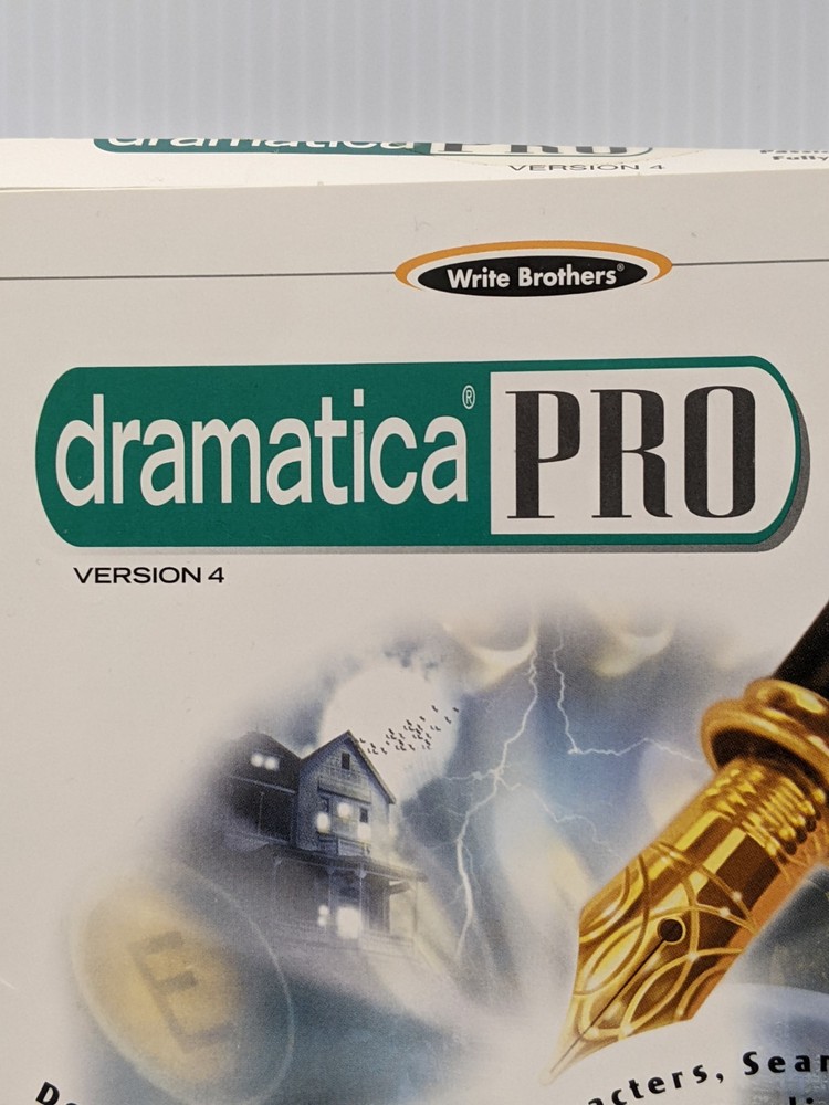 Write Brothers Dramatica Pro Version 4 2006: Windows PC & Mac / Vintage Software