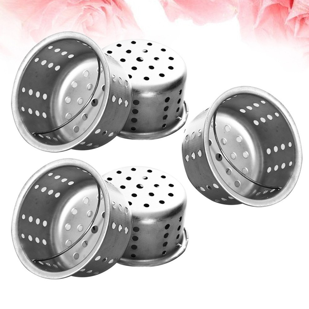 5 Pcs Kitchen Drain Strainer Sink Mesh Net Basin Filter Basket for