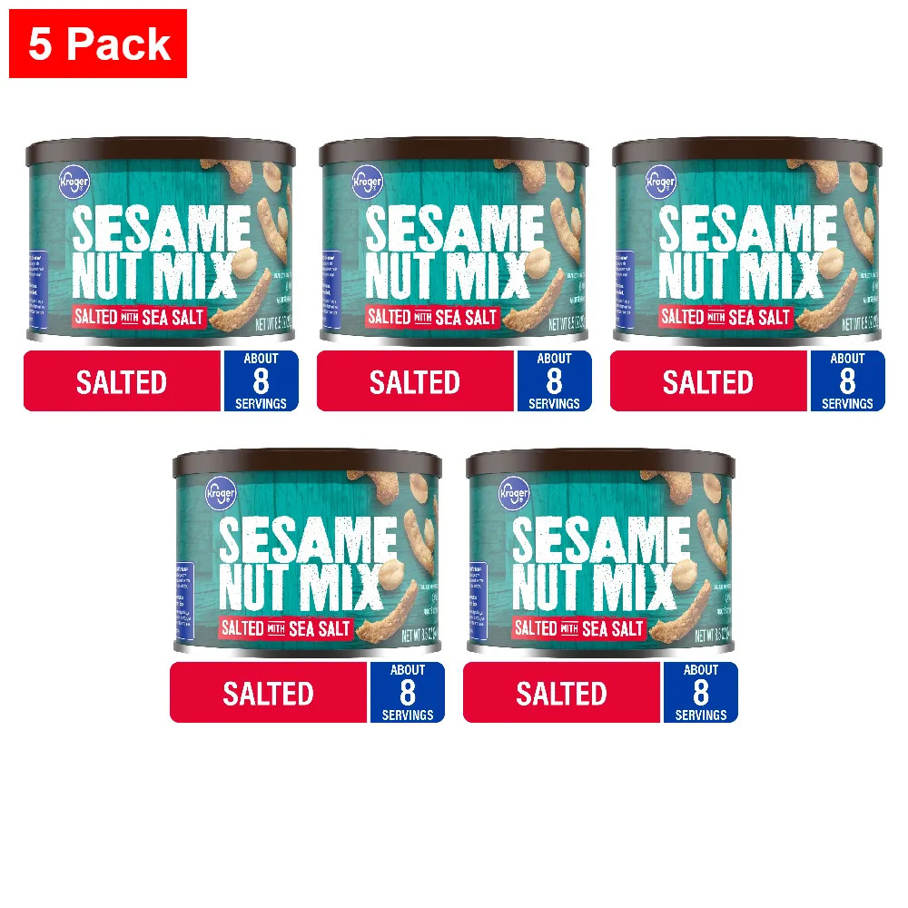 KG Salted Sesame Trail Mix 8.5 oz - 5 Pack