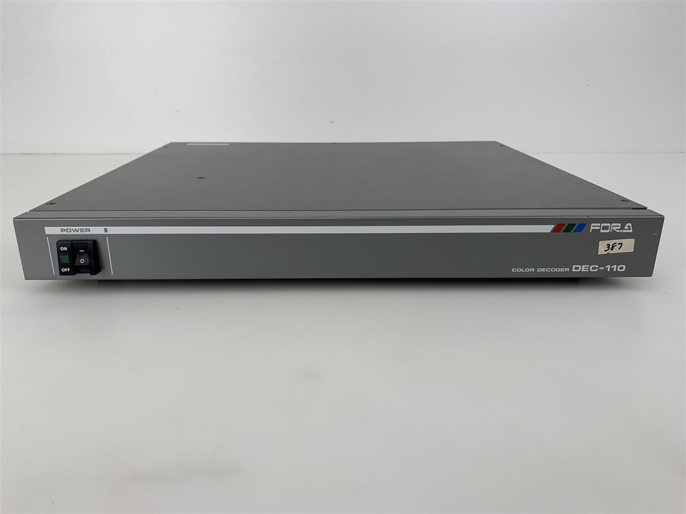 FOR-A Global DEC-110 Professional Color Video Broadcast Decoder w/RGB BNC
