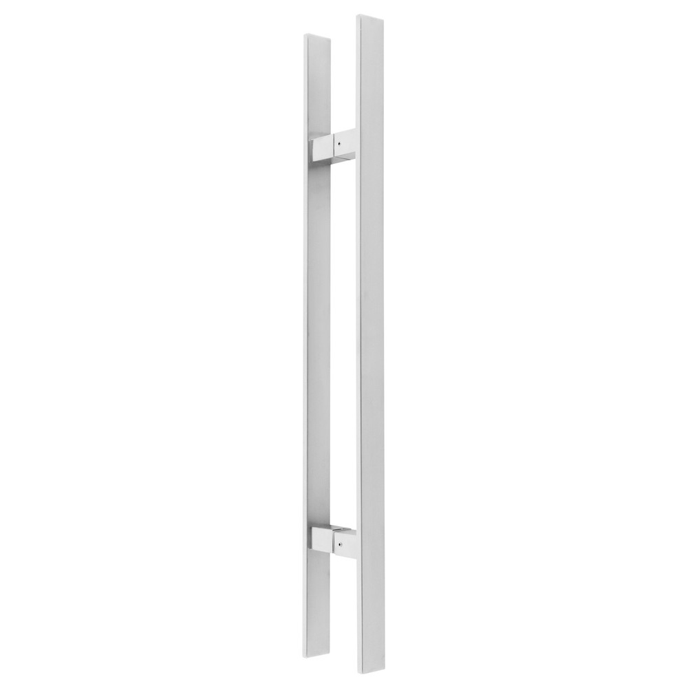Stainless Steel Double Sided Push Pull Door Handle, H-shaped Door Pull Handle