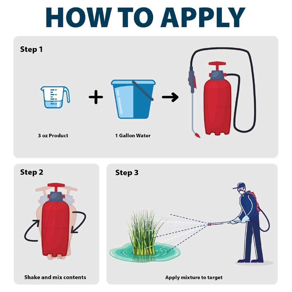 Airmax Shoreline Defense Emergent Weed Control