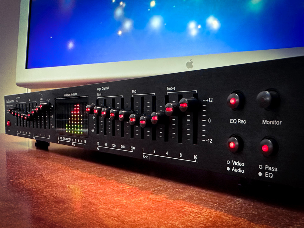 AudioSource EQ Eight 🌈RaRe🌈 Vintage Stereo Graphic Equalizer