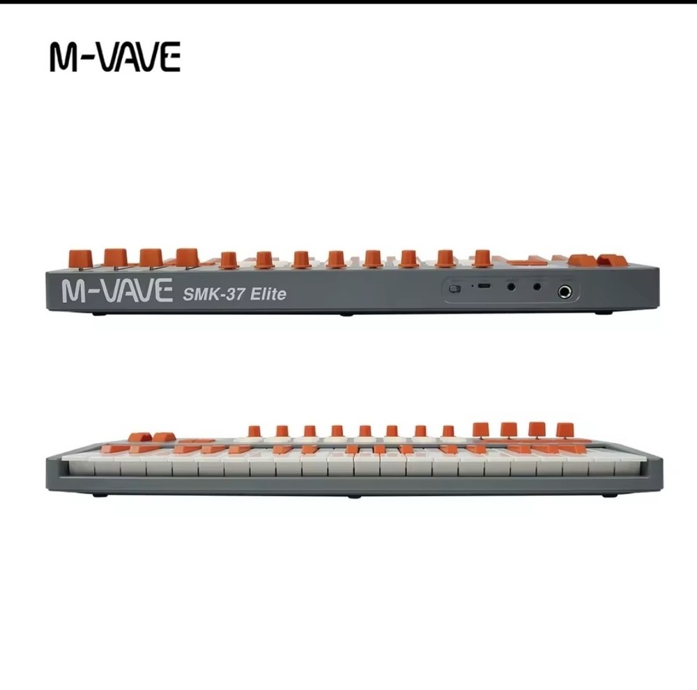 M-VAVE SMK-37 ELITE Wireless MIDI Keyboard Controller, PC, Mac, iOS, Android
