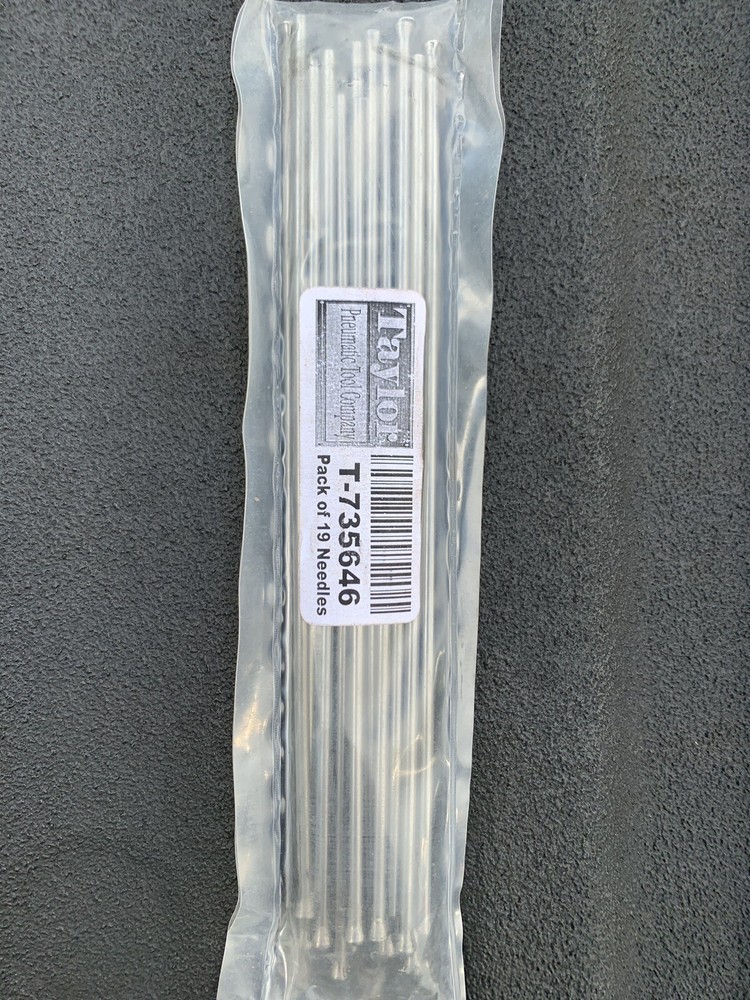 Air Pneumatic Slag Remove Deburring 19 7”Needles #2