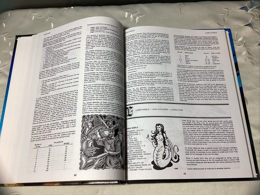Vintage Advanced D&D 1981 1st. Ed Fiend Folio Guide
