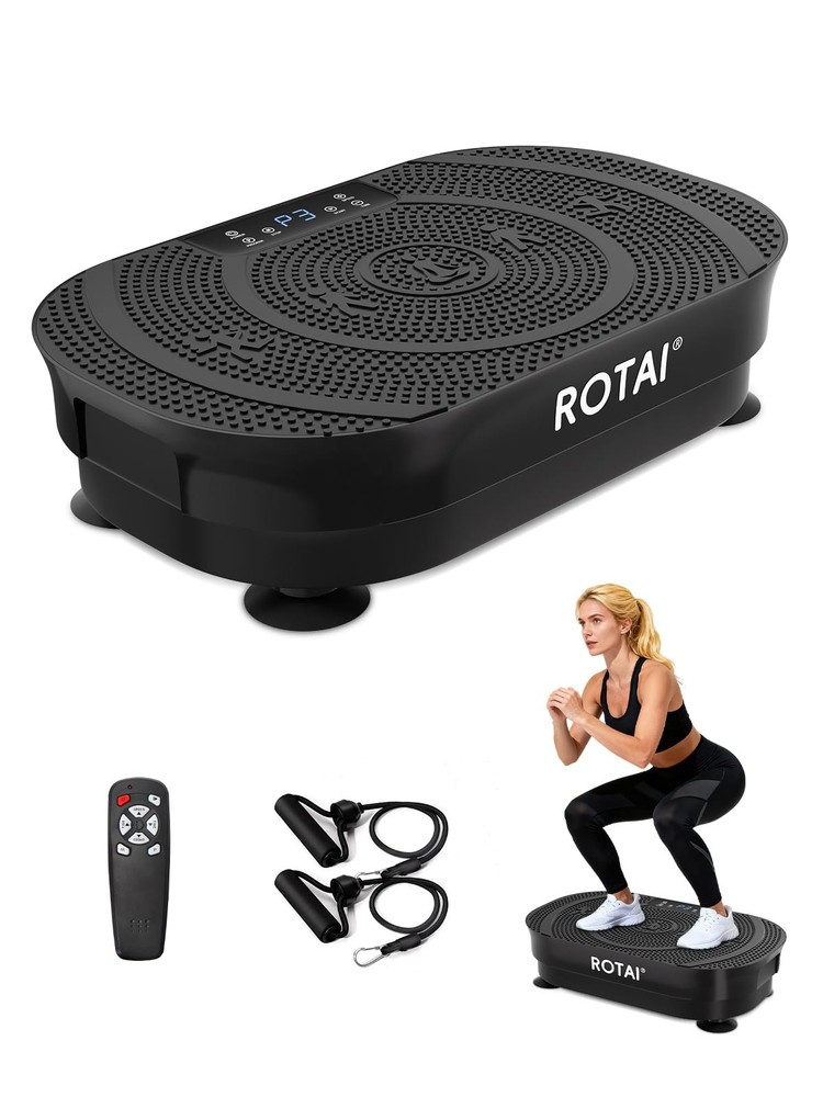 Vibration Plate Exercise Machine for Lymphatic Drainage，400 lbs Capacity Shak...