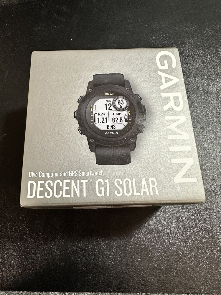 Garmin Descent G1 Solar - Black