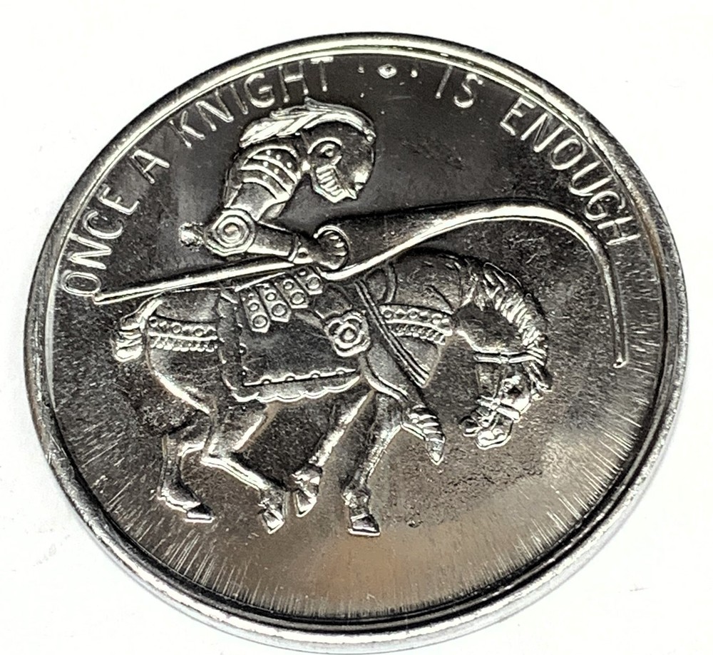 # C1232 RESQUE FLIPPING ALUMINUM TOKEN,