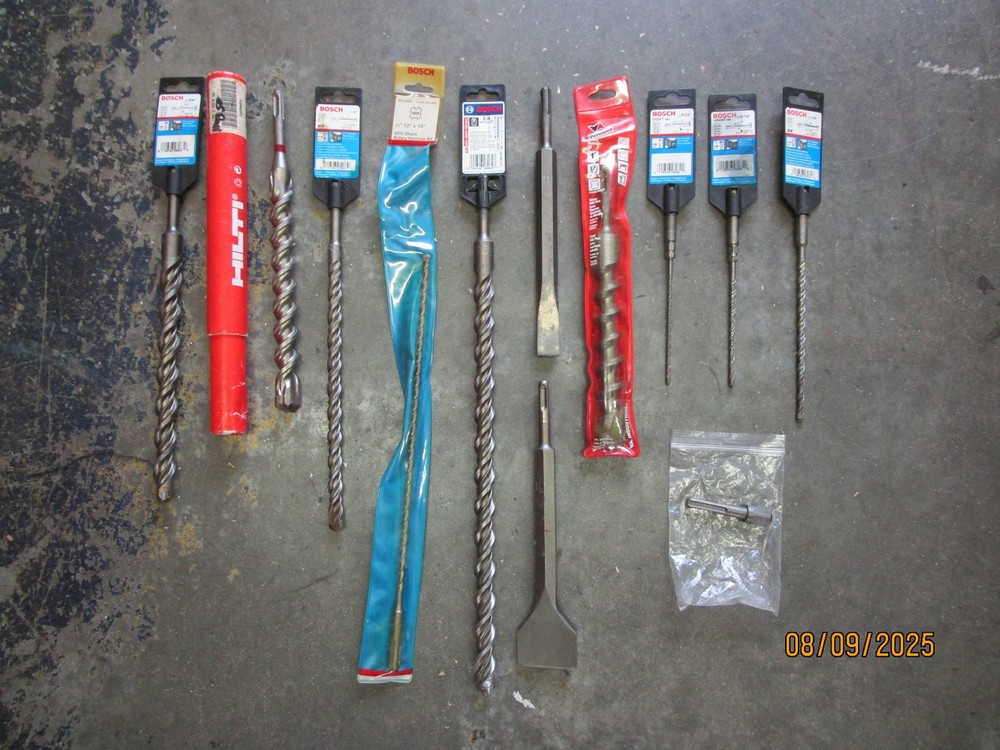 12 SDS Plus Concrete Bits