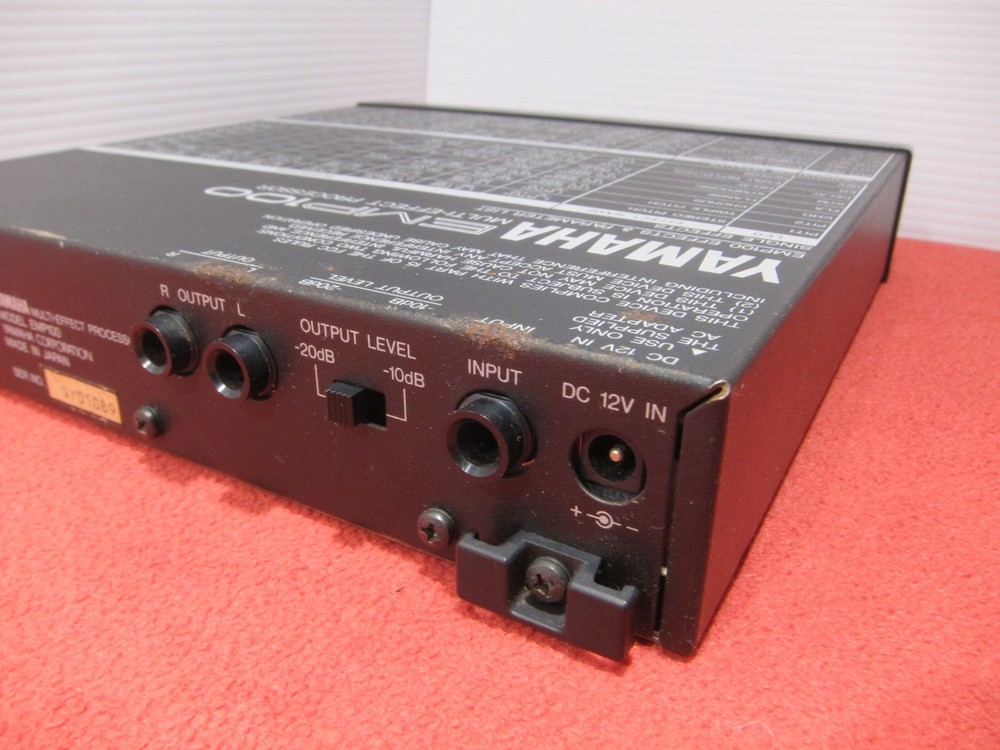 Yamaha EMP100 Guitar Studio Multi Effects Processor Tested MIJ w/ power supply