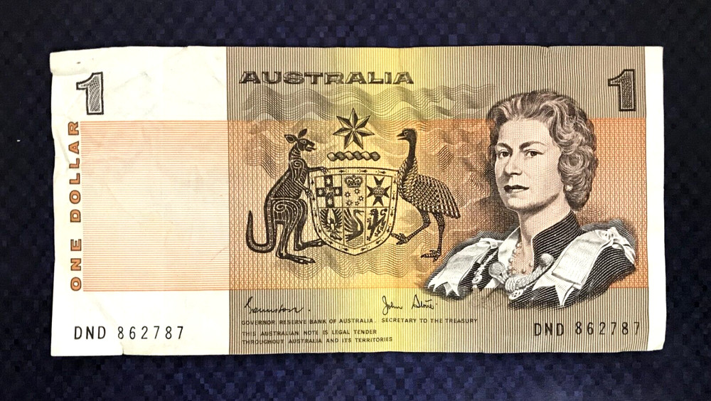 1974 AUSTRALIA - 1 DOLLAR - P#42 - VF+ - CO1