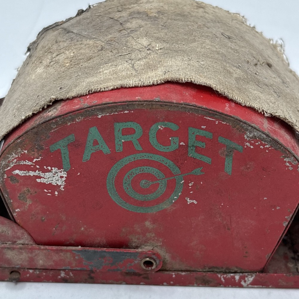 Vintage Target Cigarette Roller Red Metal