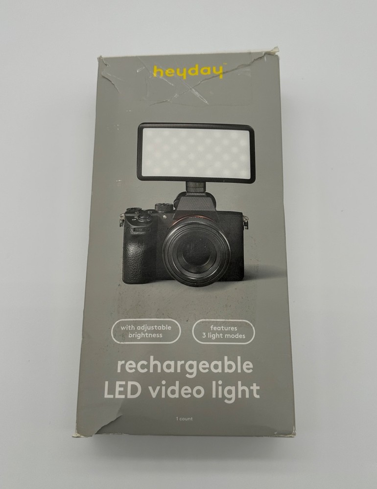 4K Digital Camera w LED Video Light Vlogging Starter Kit Basic Content Setup