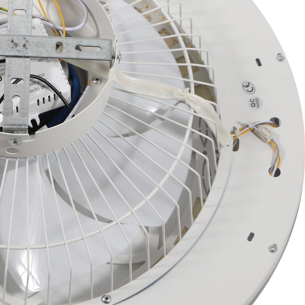 Modern Dimmable LED Ceiling Fan Light with Remote Control & Stylish Design