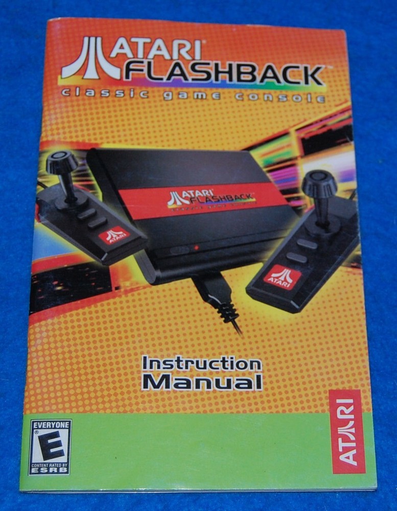 Atari Flashback Console Instruction Manual (Manual Only)