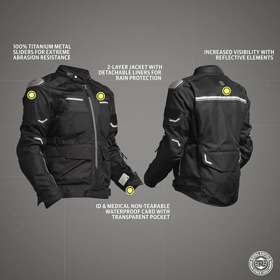 ROYAL ENFIELD CROSSROADER RIDING JACKET