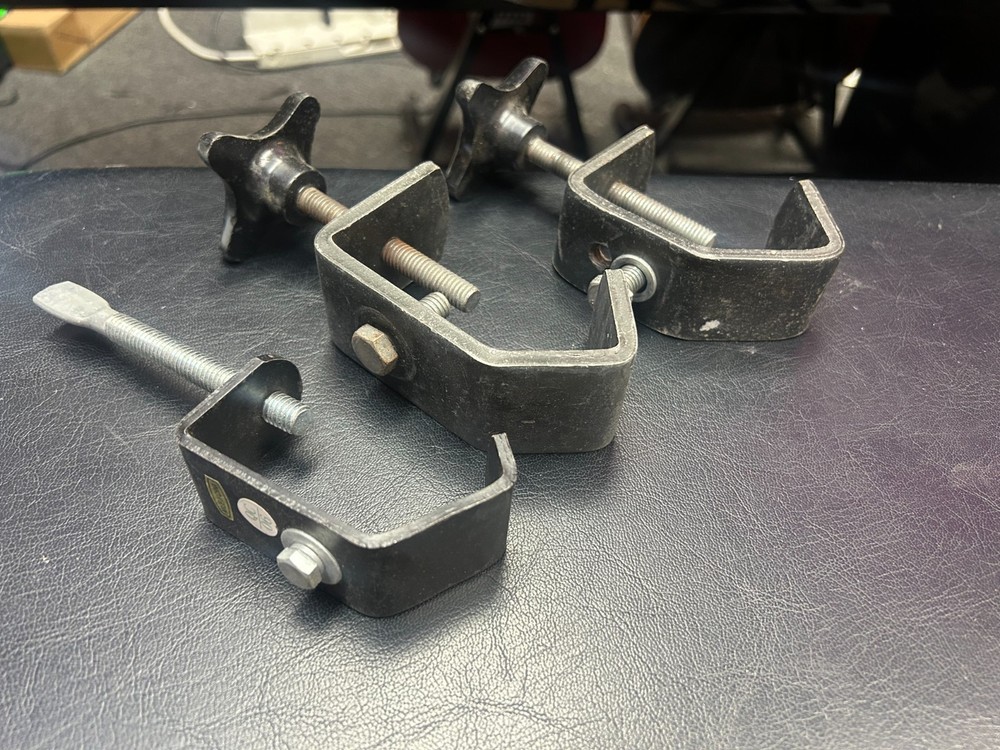 Set of 3 Lighting Clamps