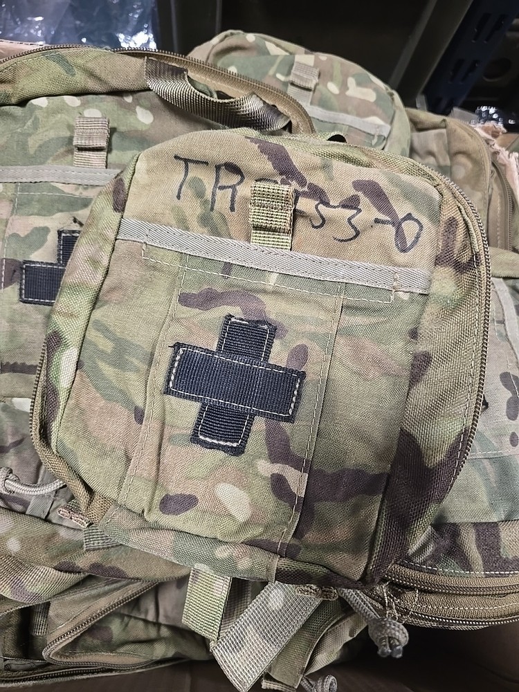 British Army VIRTUS MTP Medic Pouch 1st Aid With Pull Out Panel