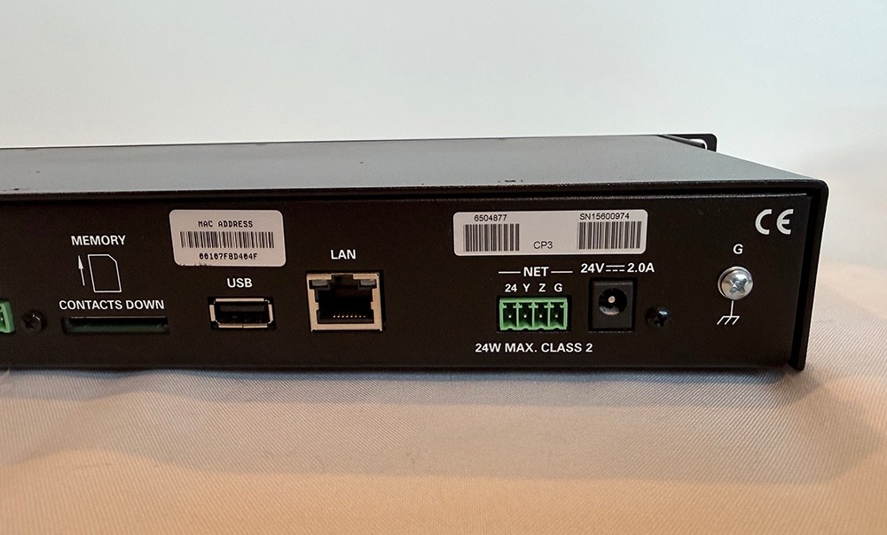 Crestron CP3 Advanced Control Processor 1U Rack Mount 3 Series