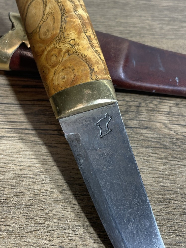 Exclusive handmade knife from a Norwegian master