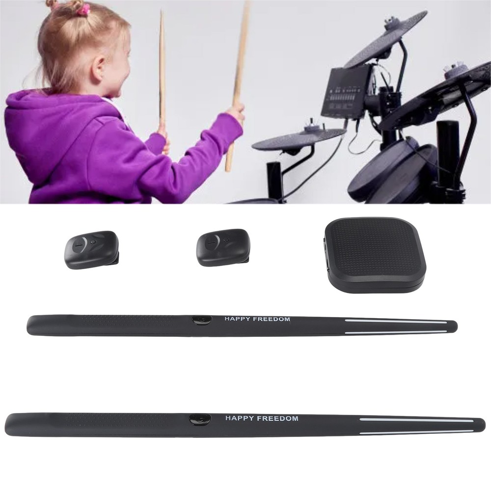 ˜Virtual Drum Kit Portable Virtual Reality Drum Set Electronic Drum Set