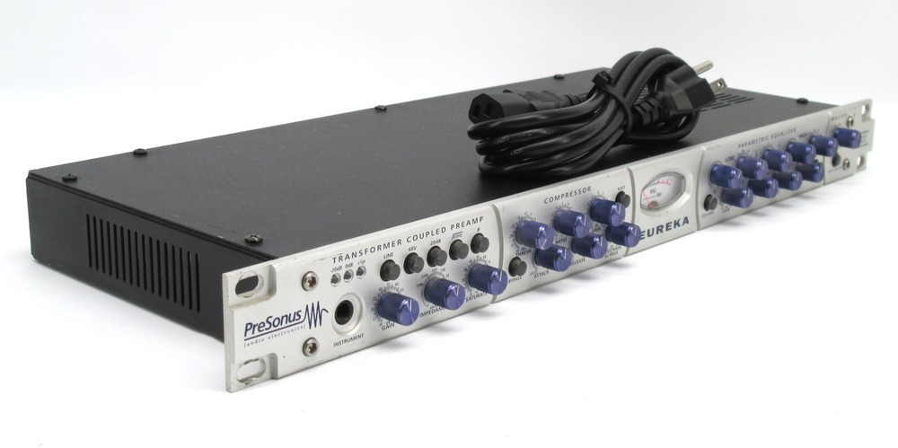 PreSonus Eureka Transformer Coupled Class A Preamp EQ Compressor
