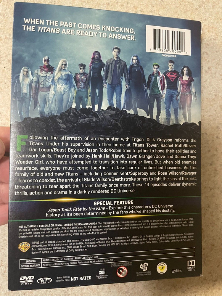 Titans: Season 2 [DVD] [2019] Format: DVD