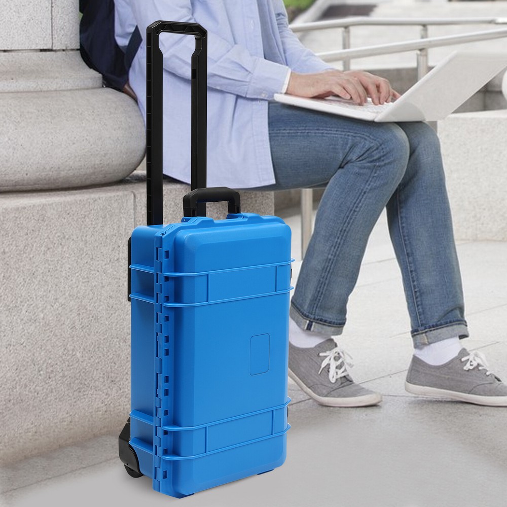 22" Camera Hard Case Protective Roller Camera Carrying Case Waterproof Dustproof