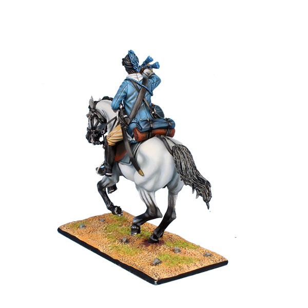 AWI103 US Continental 3rd Light Dragoons Trumpeter by First Legion