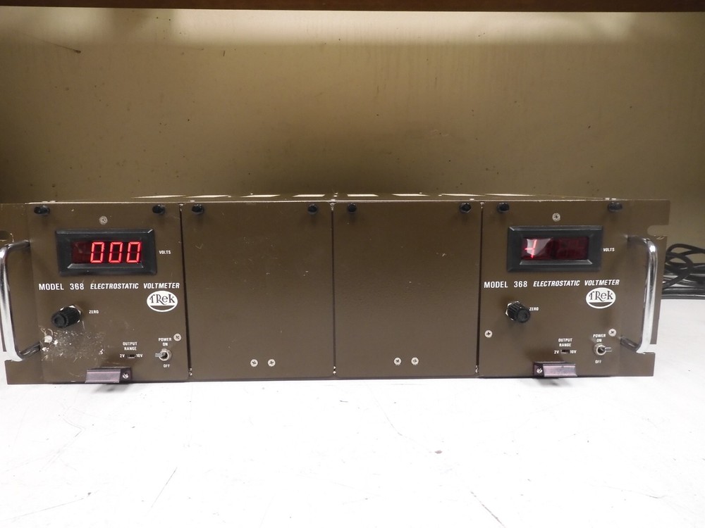 Trek - Model 368A - Electrostatic Voltmeter (2 Units) - PY48