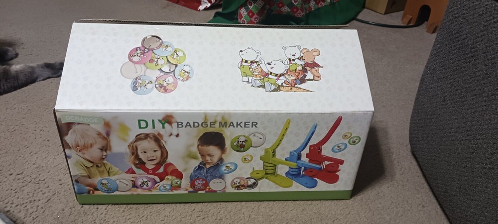Pin/Button Maker Brand New In Original Box