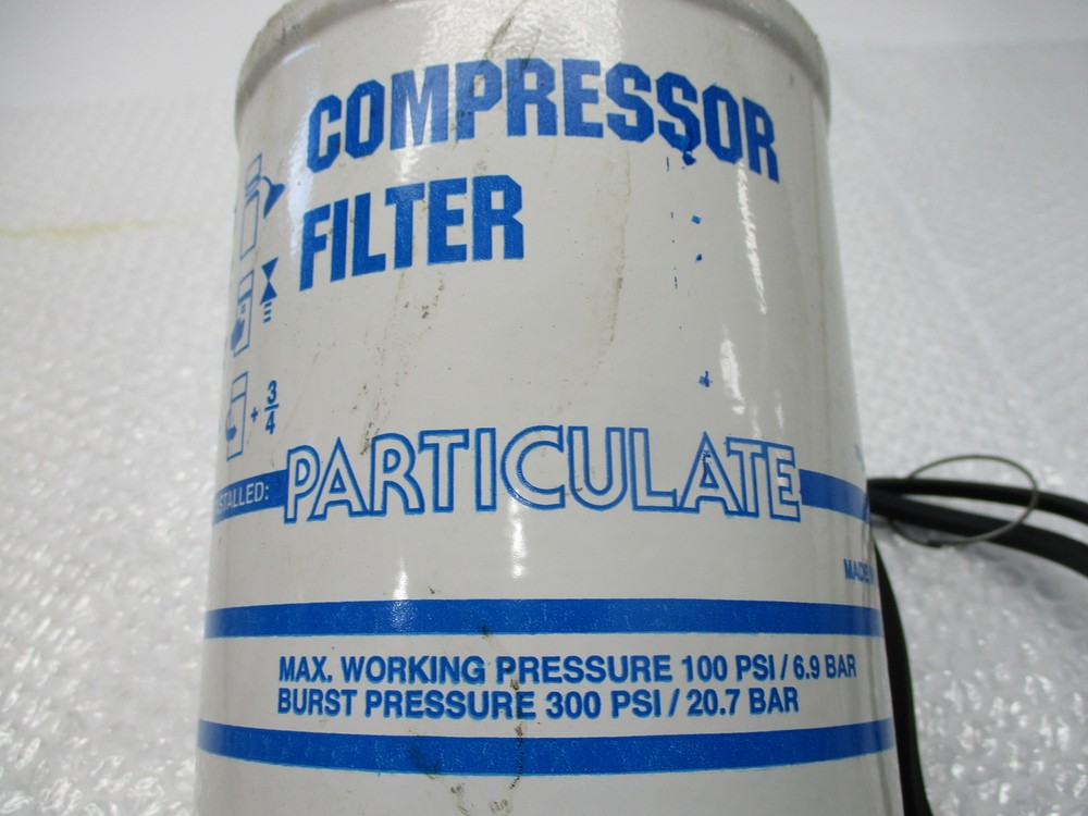 COMPRESSOR PARTICULATE 100PSI NSNP