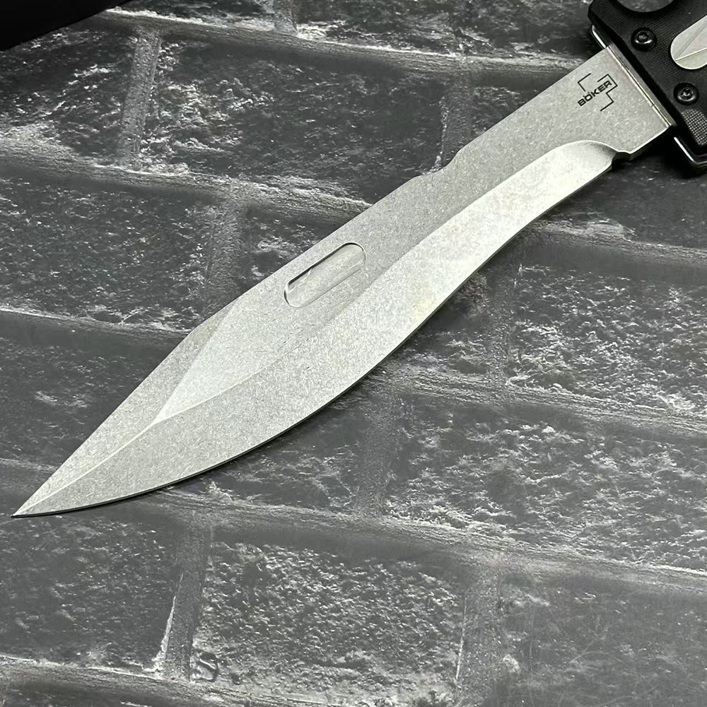 ABS Handle Extension Knife D2 Blade Outdoor Knives Secondary Standard Version