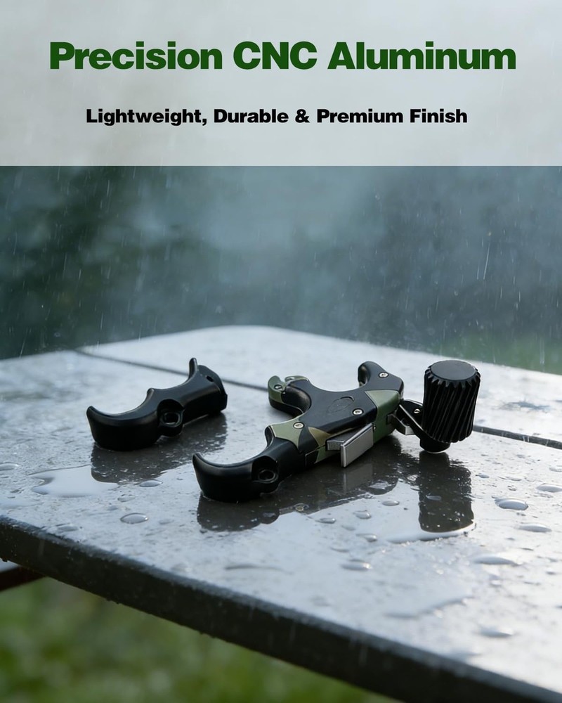 NOVASPARK Thumb Bow Release Aid for Compound Bow– 4 & 3 Finger Bow Release | ...