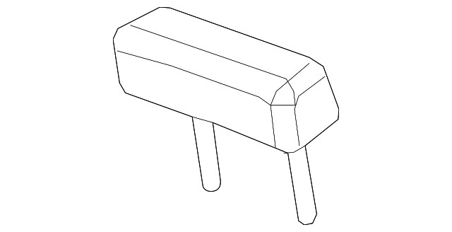 Genuine GM Headrest Center 85112731