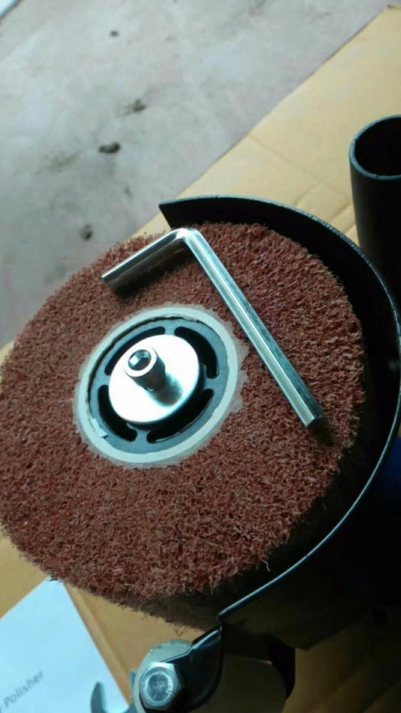 Burnisher metal Basic Surface Finisher Linear 3 Abrasive flap Burnishing wheel