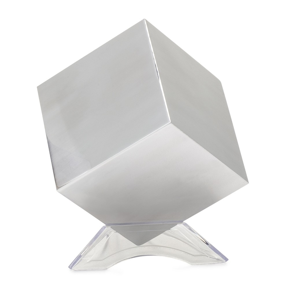 One Kilo Aluminum Cube - 2.83"