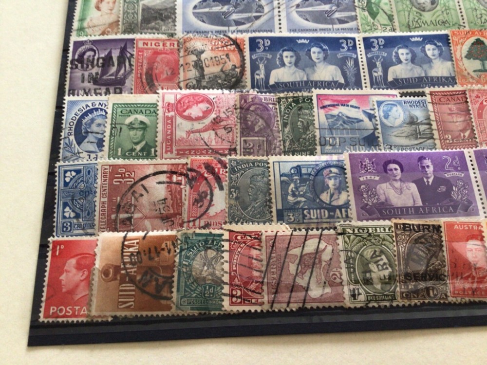 Commonwealth mixed used stamps A14193