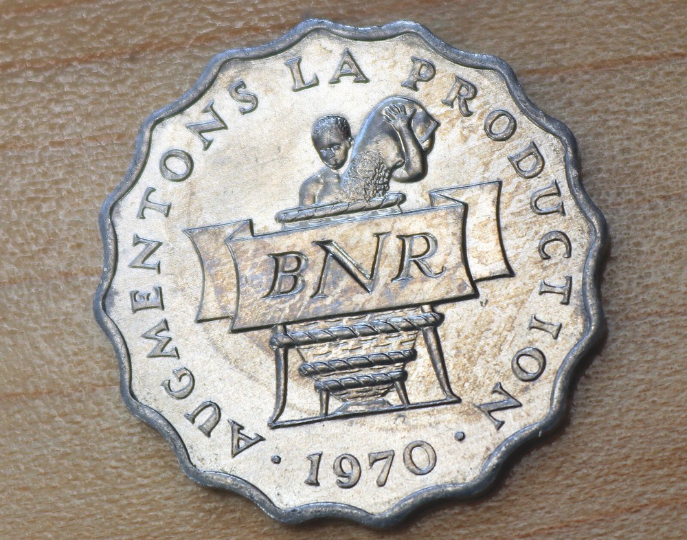 1970 Rwanda 2 Francs