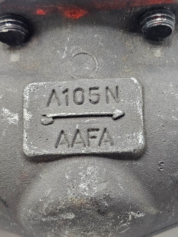 Bonney Forge 1-1/4" 237633-0011 Class 800 Piston Check Valve, Socket Weld