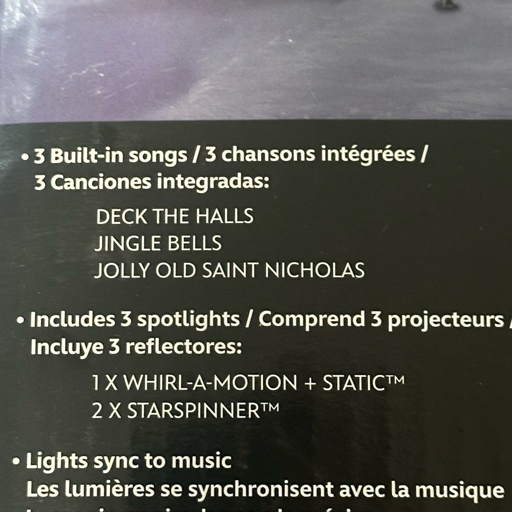 Disney Gemmy Mickey Friends Lightsync Projection Synchronized Musical Light Show